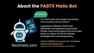how to earn passive income with cryptocurrency | MATIC Income Bot |  Slide 2