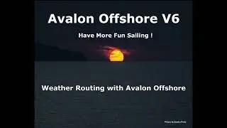 Weather routing with Avalon