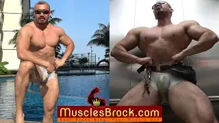 Alpha Muscle Boss At His Home (In the Public Vol. 25)