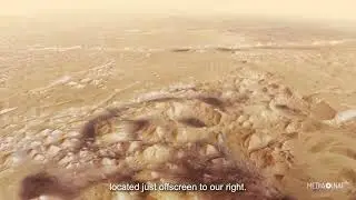 Sorvolando la regione marziana di Nili Fossae con Mars Express dell&rsquo;Esa