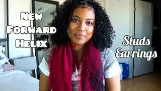 Forward Helix Piercing | Pain Level & Healing Info | Earrings From STUDS ✨- JasmillMelisa