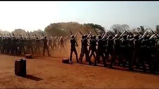 Police parade , Trichy jail Training center passingout rehearsal