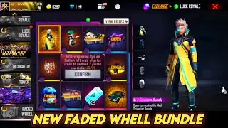Mad Scientist Bundle in Faded Whell | New Faded Whell Bundle in freefire | Garena free fire 🔥