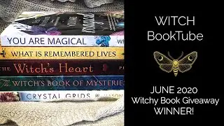 June 2020 Witchy Book Giveaway Winner!