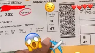 My First AirPlane Ride😰✈️
