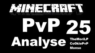 Minecraft PvP-Analyse #25 | TheMoriLP Co0kiePvP Monso