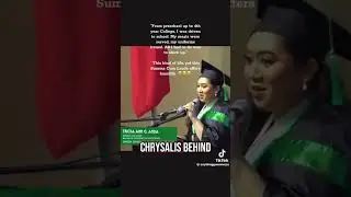 Powerful valedictorian speech on how success and being humble  relate.