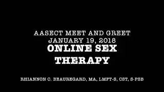 Online Sex Therapy Presentation