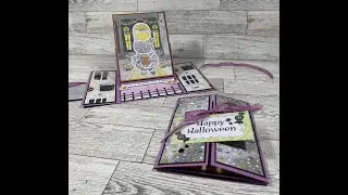 Spooky Halloween Gatefold Easel Card
