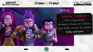 This Plane is Trashed | Huntrix Animation Analysis #agorastudio #framebyframe #kpopdemonhunters