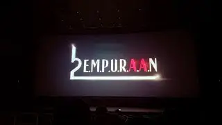 L2E: EMPURAAN Teaser | Theater Response | Revathy Cinemax  | Mohanlal | Prithviraj | 4K ATMOS