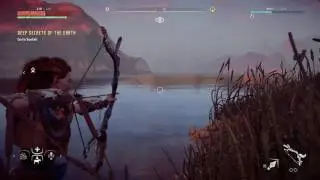 Horizon Zero Dawn- Best Fishing Spot and for Farming Capacity Upgrades