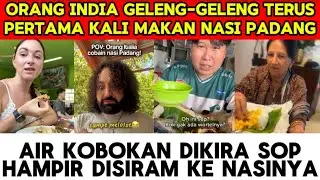 MAKANAN KOK BECEK!! REAKSI LUCU BULE PERTAMA KALI MAKAN NASI PADANG