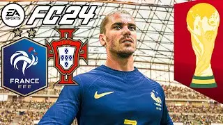 France vs Portugal | Coupe du Monde | EA FC 24 | 3eme Match de Groupe