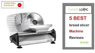 ✅ Best Electric Bread Slicer Machine For Home Use in 2023 🍳 Top 5 Tested