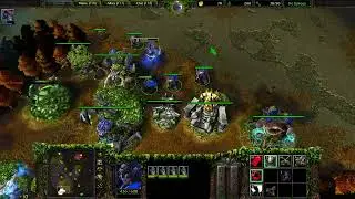 Elfs vs  pink Orcs
