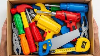 4:17 Minutes Satisfying Unboxing Kitchen Set Doctor Set Tool Kit Tool Set Collection ASMR Review