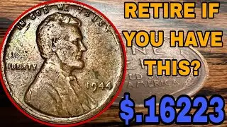 Most Rare & Valuable 1944 Wheat Pennies Worth Thousands Hidden WWII Copper Treasure!