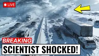 1 MINUTE AGO: MASSIVE Snow Storms ERUPT! The US Travel System PARALYZED