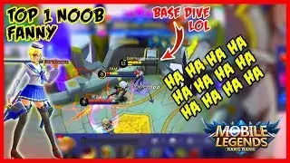 The Noobiest Top 1 Fanny of All Time! by NoobQueen - Mobile Legends - MLBB