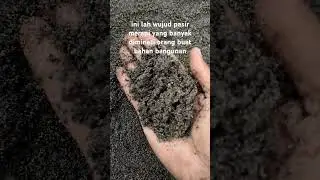 penampakan wujud pasir merapi#youtubeshorts #merapi #fyp #merapieruption #tambangpasirmerapi