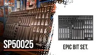 SP Tools SP50025 171PC Bit Socket Set EVA Foam Inlay - Ultimate Professional Tool Kit!
