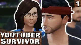 MEAN MUGGING - YouTuber Survivor - Episode 1 | The Sims 4