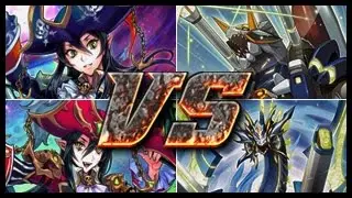 【対戦動画】 Cardfight!! Vanguard: Granblue (Nightrose) vs Aqua Force (Tetra-boil Dragon) 【ヴァンガード】