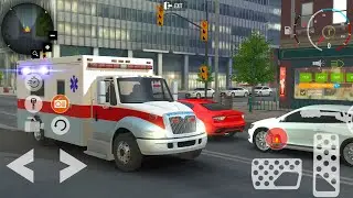 Ambulance City Car Driving Simulator - 911 Rescue Emergency Survival Van Driver - GamePlay Part-1
