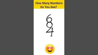 How Many Numbers Do You See🧐 Watch Till End to Check Your Answer
