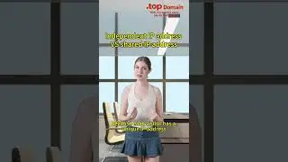 Independent IP address VS shared IP address