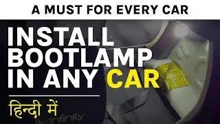 How to Install Boot Light in Car | Dicky Light Installation | Boot Light for Car | Hyundai Eon