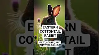 Eastern Cottontail Rabbit: Speed, Agility, and Survival Skills!