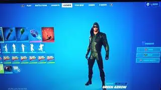 Fortnite Green Arrow Pack Skin and Accessories