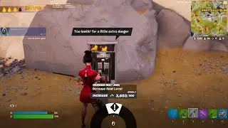 Increase your Heat Level by using a Burner Pay Phone 🔥 FORTNITE MOST WANTED QUESTS