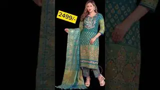 party 3 piece collection | eid collection 2024 #shorts #viral #dress #clothing #bangladesh