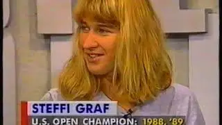 Steffi Graf Interview - 1992 US Open