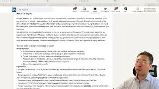Job Description: Agile Consultant
