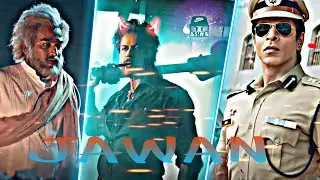 Jawan  Hindi Trailer Edit Shah Rukh Khan | Atlee  | Vijay S |
