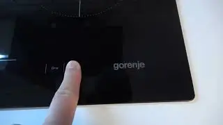 Как заблокировать/разблокировать индукционную варочную панель Gorenje?