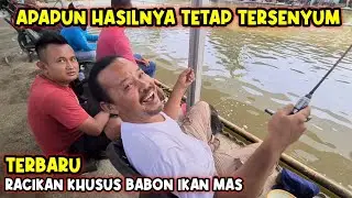 MAS GONDRONG BONGKAR RACIKAN TERBARU !! UMPAN INDUK, LIHAT HASILNYA SAJA