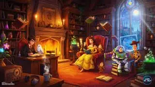 Magic Movie Lofi Mix Vol. 2 Harry Potter, Disney & Pixar | Chill Beats to Study, Read & Dream