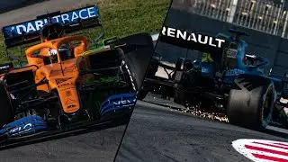 F1 2020 Pre Season Testing | Renault-Engined Cars on Track | McLaren MCL35 & Renault RS20