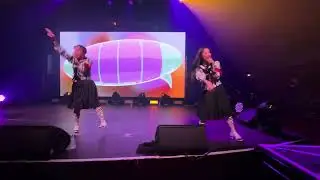 ATARASHII GAKKO! HELLO (World Tour 2024 Brussels) barrier right 4K