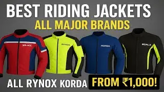 Top 5 Riding Jackets within Rs 1000 -Which one is better? Solace, Rynox, Korda, Scala Axor 