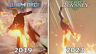Sanji Special Attacks - Jump force vs One Piece Odyssey