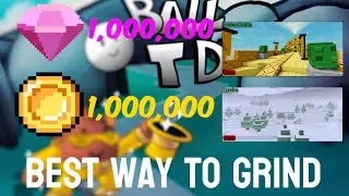 THE BEST WAY TO BEAT BOSS RUSH AND FARM COINS AND GEMS IN BALL TOWER DEFENSE | Ball Tower Defense