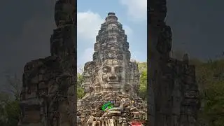 📍Ta Promh wood and stone carving 🥰#temple #cwetravel #femaleteam #travel #siemreap #shorts