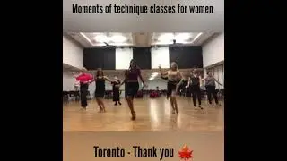 Woman's Tango Technique Class - Toronto Marathon - Anal&iacute;a Centuri&oacute;n