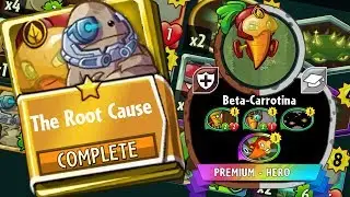 NEW HERO - Beta-Carotina - The Root Cause Strategy Deck | Plants vs Zombies Heroes Gameplay